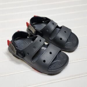 Crocs Kids Classic All-Terrain Sandals Size 11 Gray